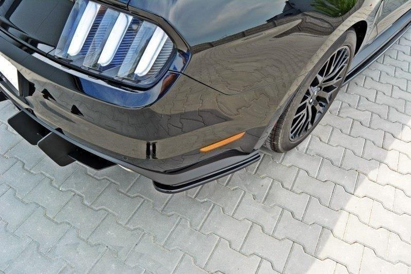 Seitliche Heck Diffusor Erweiterung für Ford Mustang GT MK6 von Maxton Design