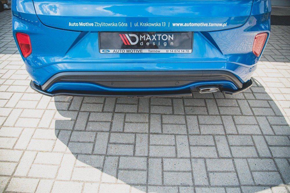 Zentraler Hinterer Splitter für Ford Puma ST-Line von Maxton Design