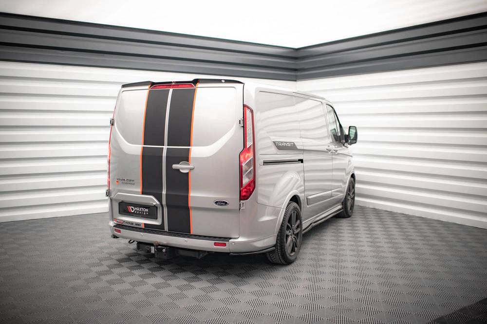 Seitliche Heck Diffusor Erweiterung für Ford Transit Custom ST-Line MK1 Facelift von Maxton Design