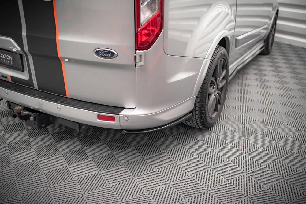 Seitliche Heck Diffusor Erweiterung für Ford Transit Custom ST-Line MK1 Facelift von Maxton Design