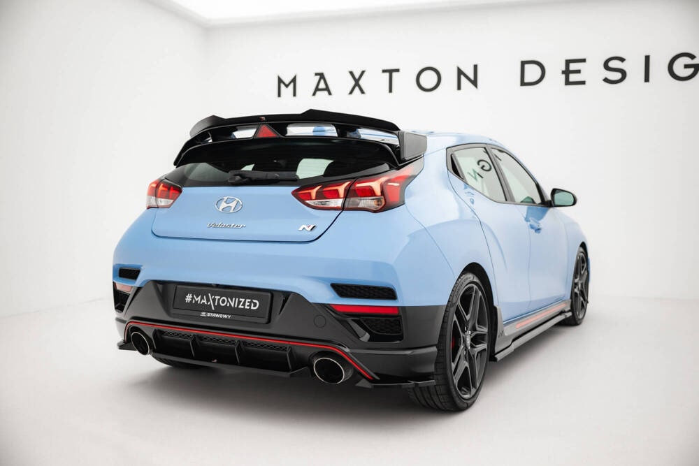 Seitliche Heck Diffusor Erweiterung für Hyundai Veloster N MK2 von Maxton Design