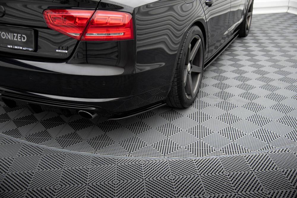 Seitliche Heck Diffusor Erweiterung für Audi A8 4H von Maxton Design