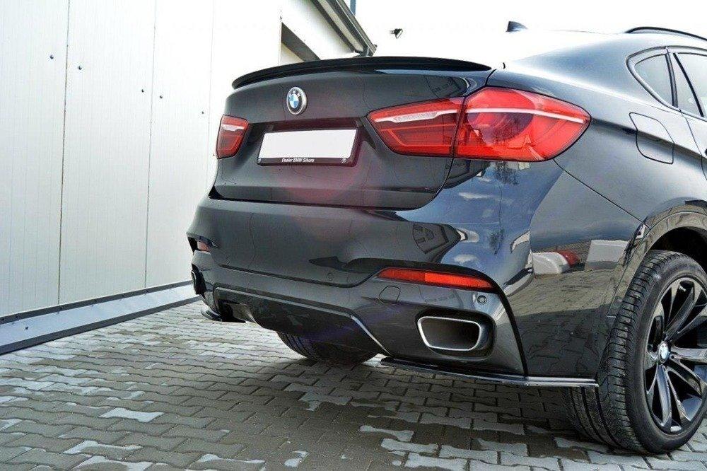 Seitliche Heck Diffusor Erweiterung für BMW X6 F16 M-Paket von Maxton Design