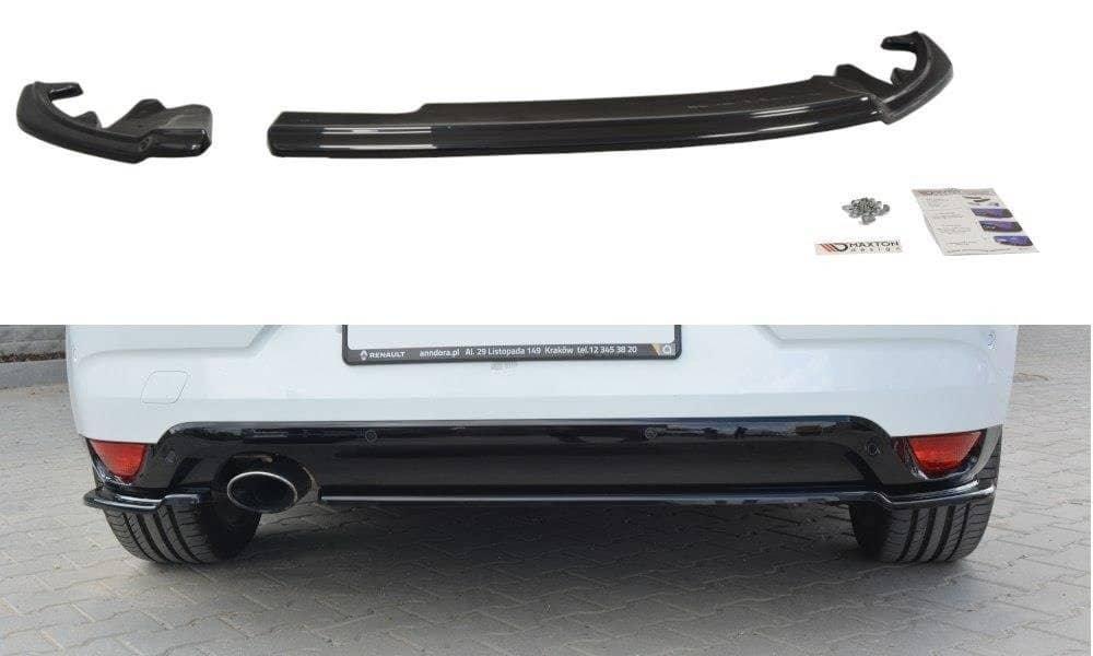 Seitliche Heck Diffusor Erweiterung für Renault Megane Hatchback MK4 von Maxton Design