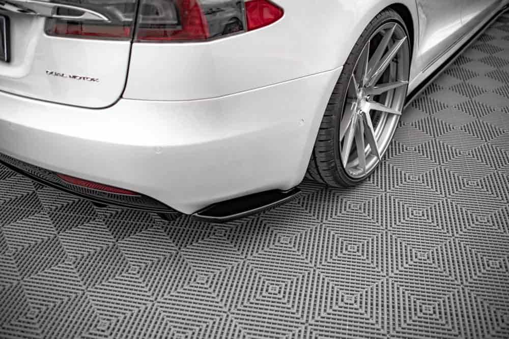 Seitliche Heck Diffusor Erweiterung für Tesla Model S FL von Maxton Design