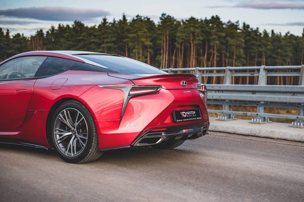 Seitliche Heck Diffusor Erweiterung für Lexus LC 500 MK1 von Maxton Design