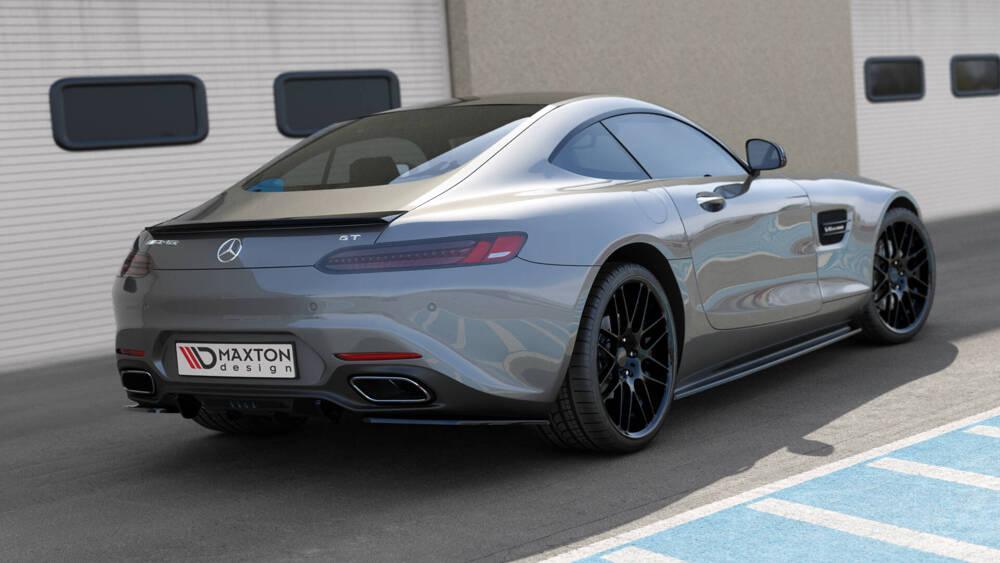 Seitliche Heck Diffusor Erweiterung für Mercedes AMG GTS C190 von Maxton Design