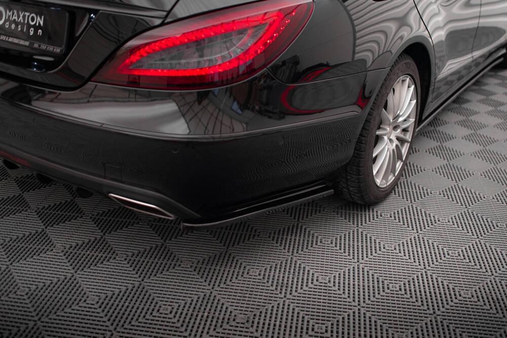 Seitliche Heck Diffusor Erweiterung für Mercedes CLS C218 von Maxton Design