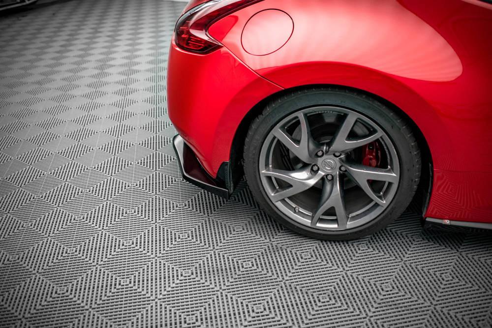 Seitliche Heck Diffusor Erweiterung für Nissan 370Z Facelift von Maxton Design