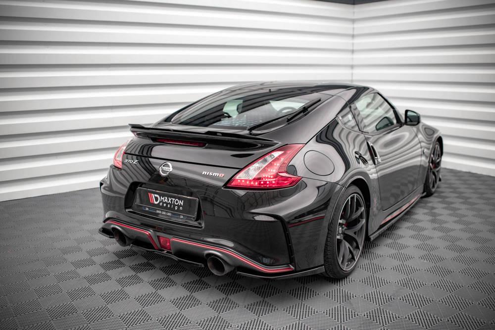 Seitliche Heck Diffusor Erweiterung für Nissan 370Z Nismo Facelift von Maxton Design