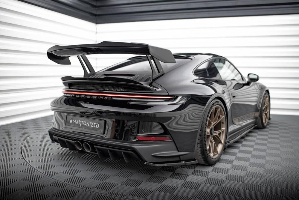 Seitliche Heck Diffusor Erweiterung für Porsche 911 992 GT3 von Maxton Design