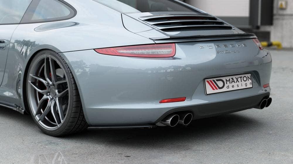 Seitliche Heck Diffusor Erweiterung für Porsche 911 Carrera 991 von Maxton Design