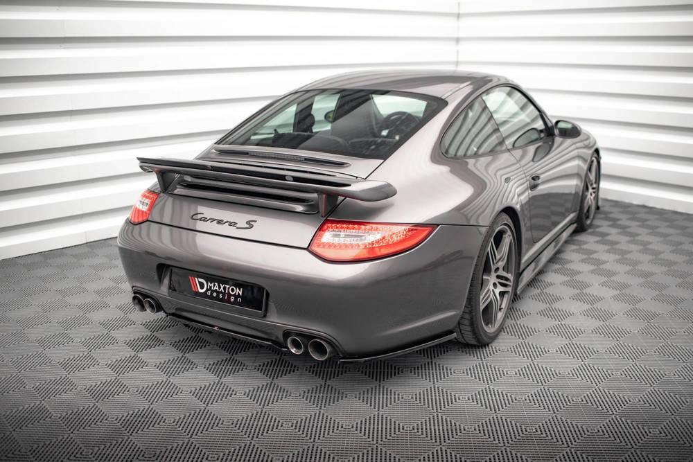 Seitliche Heck Diffusor Erweiterung für Porsche 911 Carrera 997.2 von Maxton Design