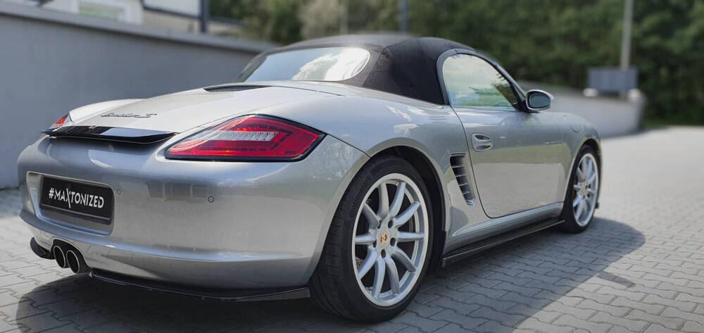 Seitliche Heck Diffusor Erweiterung für Porsche Boxster 987 von Maxton Design