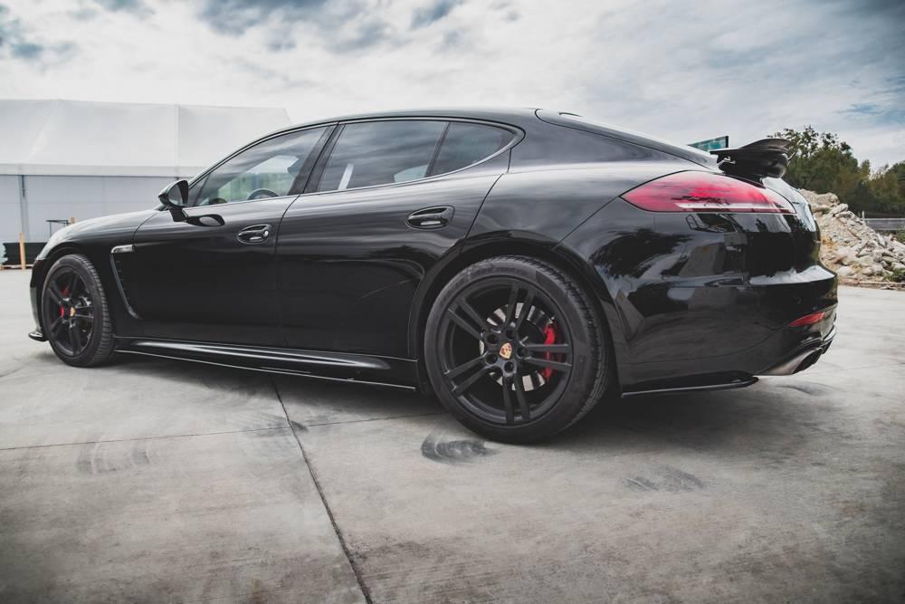 Seitliche Heck Diffusor Erweiterung für Porsche Panamera Turbo 970 Facelift von Maxton Design