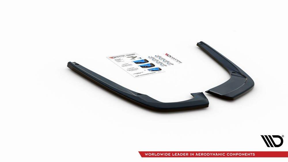 Seitliche Heck Diffusor Erweiterung für Seat Leon FR ST Mk4 von Maxton Design