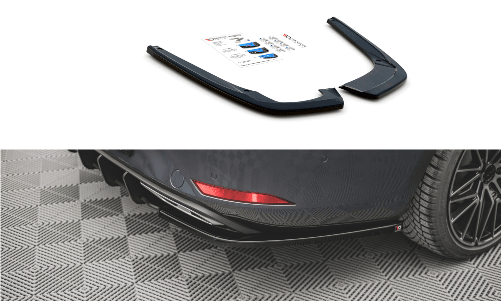 Seitliche Heck Diffusor Erweiterung für Seat Leon FR ST Mk4 von Maxton Design