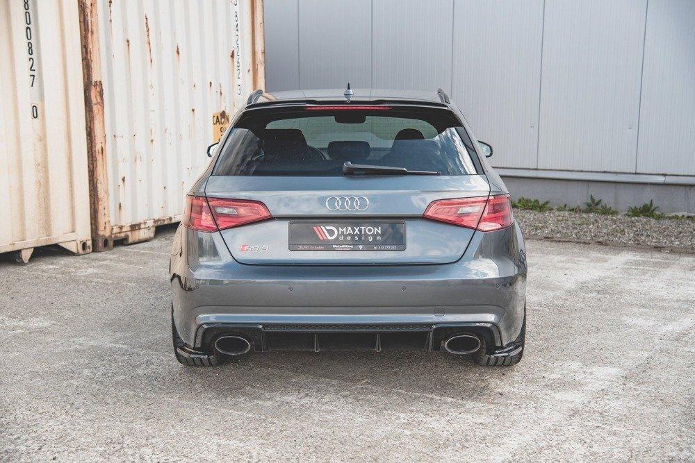 Seitliche Heck Diffusor Erweiterung V.1 für Audi RS3 8V Sportback von Maxton Design