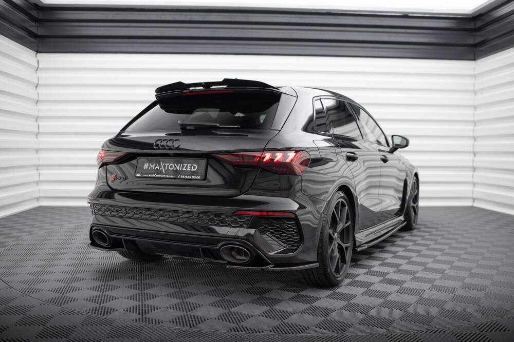 Seitliche Heck Diffusor Erweiterung V.1 für Audi RS3 8Y Sportback von Maxton Design