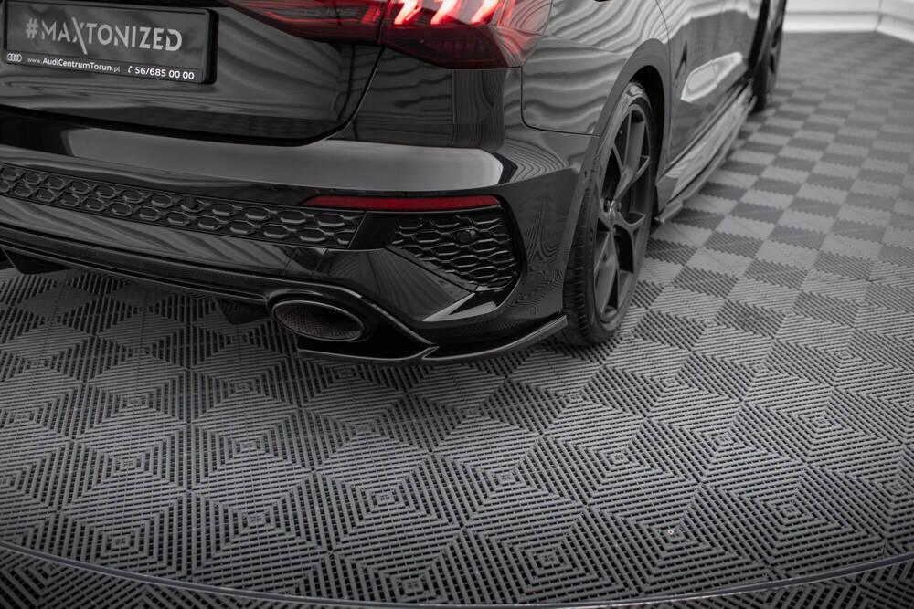 Seitliche Heck Diffusor Erweiterung V.1 für Audi RS3 8Y Sportback von Maxton Design