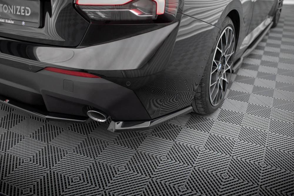 Seitliche Heck Diffusor Erweiterung V.1 für BMW 2 Coupe G42 von Maxton Design