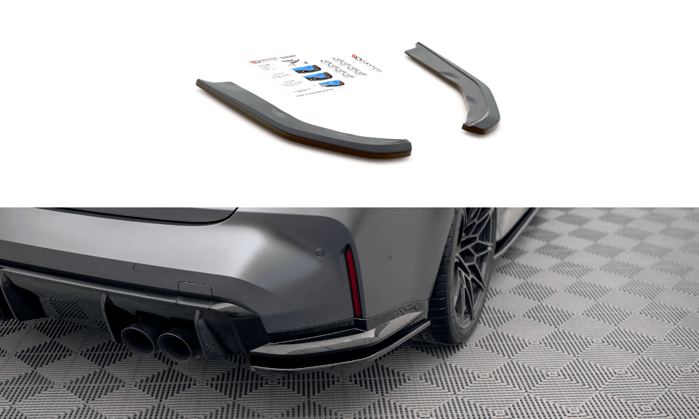 Seitliche Heck Diffusor Erweiterung V.1 für BMW M3 G80 von Maxton Design