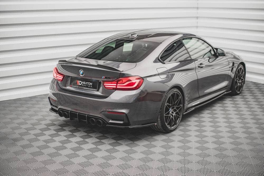 Seitliche Heck Diffusor Erweiterung V.1 für BMW M4 F82 von Maxton Design