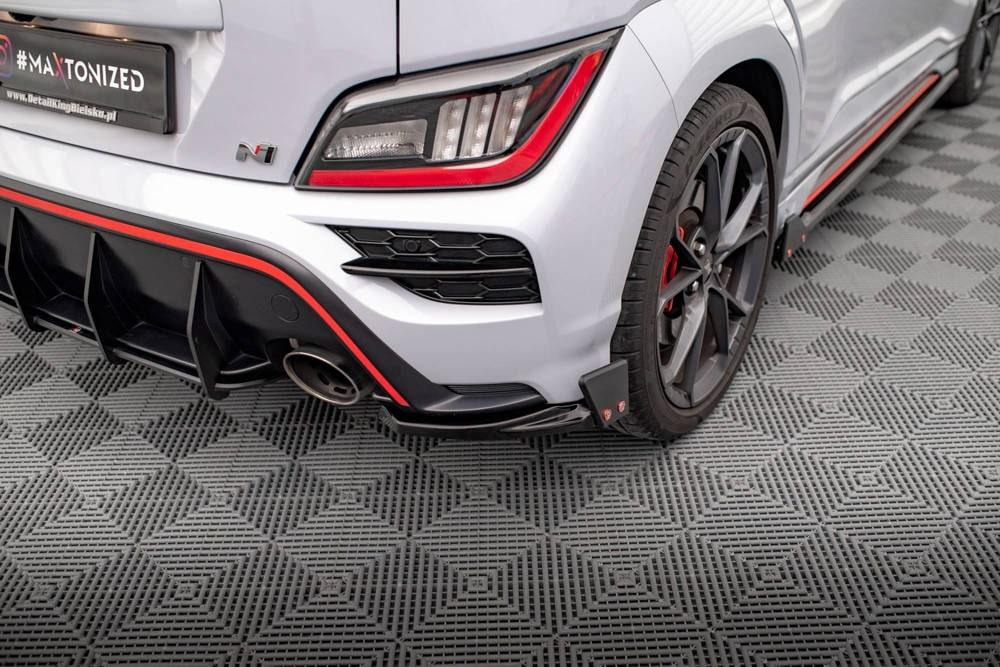 Seitliche Heck Diffusor Erweiterung für Hyundai Tucson NX4 von Maxton Design