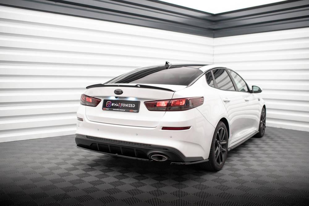 Seitliche Heck Diffusor Erweiterung V.1 für Kia Optima MK4 Facelift von Maxton Design