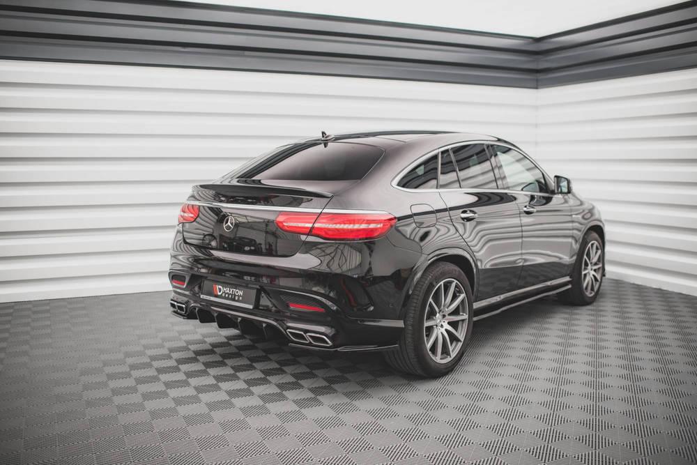 Seitliche Heck Diffusor Erweiterung für Mercedes-Benz GLE Coupe 63AMG C292 von Maxton Design