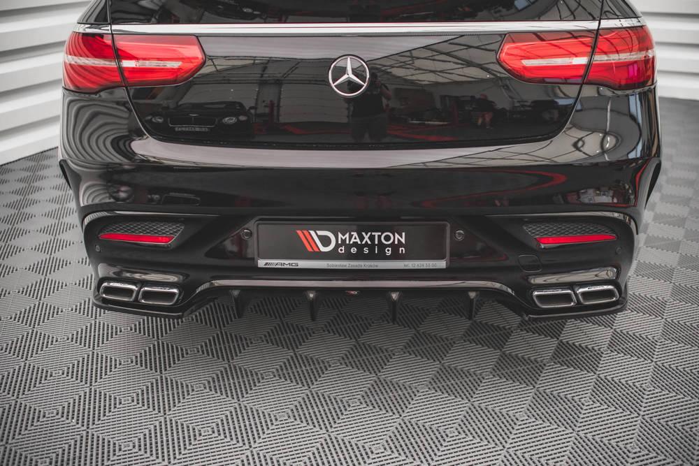 Seitliche Heck Diffusor Erweiterung für Mercedes-Benz GLE Coupe 63AMG C292 von Maxton Design