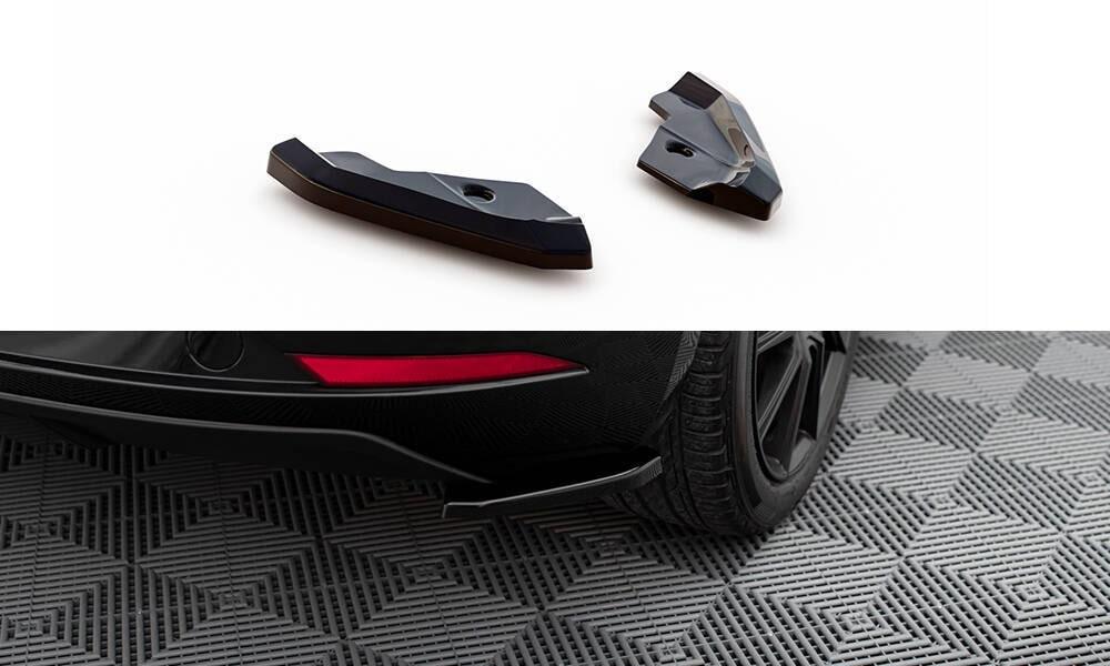 Seitliche Heck Diffusor Erweiterung V.2 für Renault Megane RS MK4 von Maxton Design