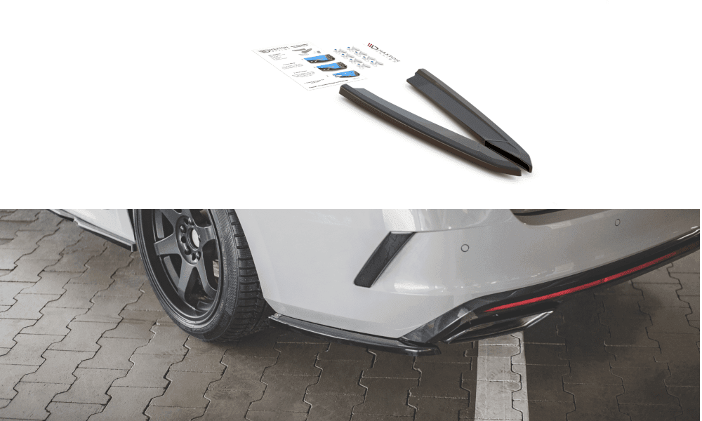 Seitliche Heck Diffusor Erweiterung V.1 für Skoda Octavia RS MK4 von Maxton Design