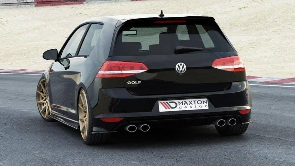 Seitliche Heck Diffusor Erweiterung V.1 für VW Golf 7 R von Maxton Design