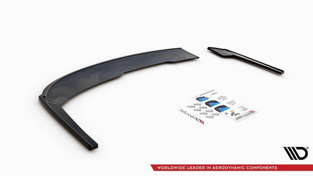 Seitliche Heck Diffusor Erweiterung V.2 für Audi A4 B9 8W S-Line von Maxton Design