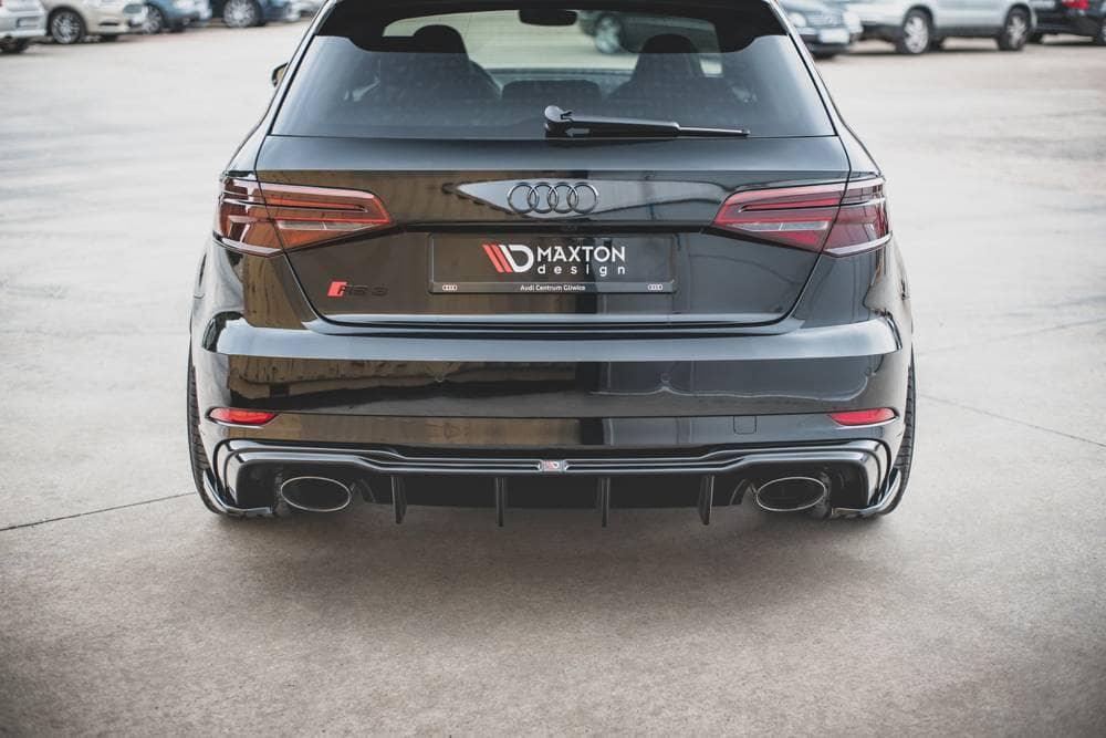 Side rear diffuser extension V.2 for Audi RS3 8V FL Sportback from Maxton Design 