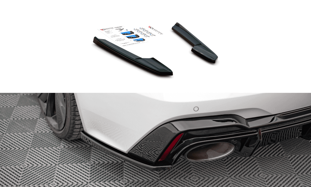 Seitliche Heck Diffusor Erweiterung für Audi RS7 C8 von Maxton Design