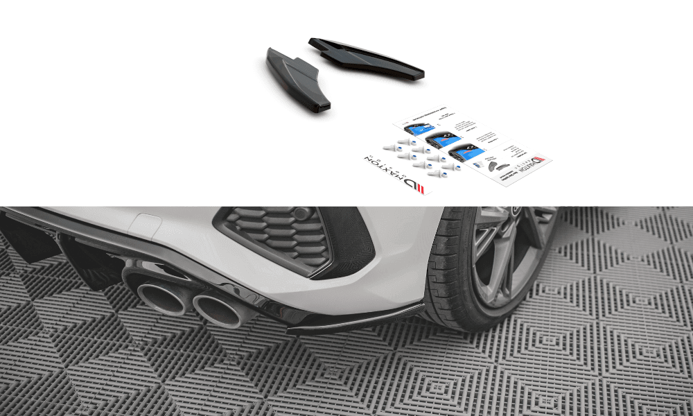 Seitliche Heck Diffusor Erweiterung V.2 für Audi S3 8Y von Maxton Design