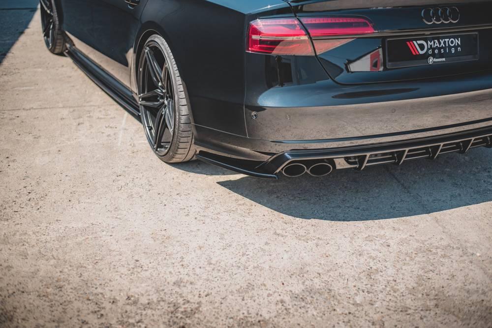 Seitliche Heck Diffusor Erweiterung V.2 für Audi S8 4H Facelift von Maxton Design