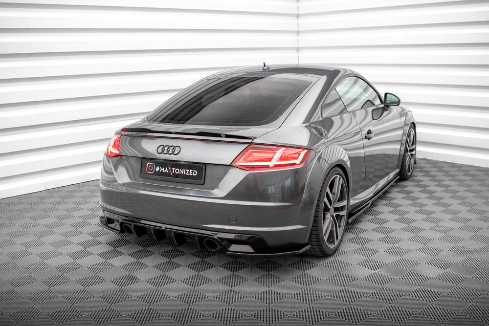 Seitliche Heck Diffusor Erweiterung V.2 für Audi TT S-Line 8S von Maxton Design