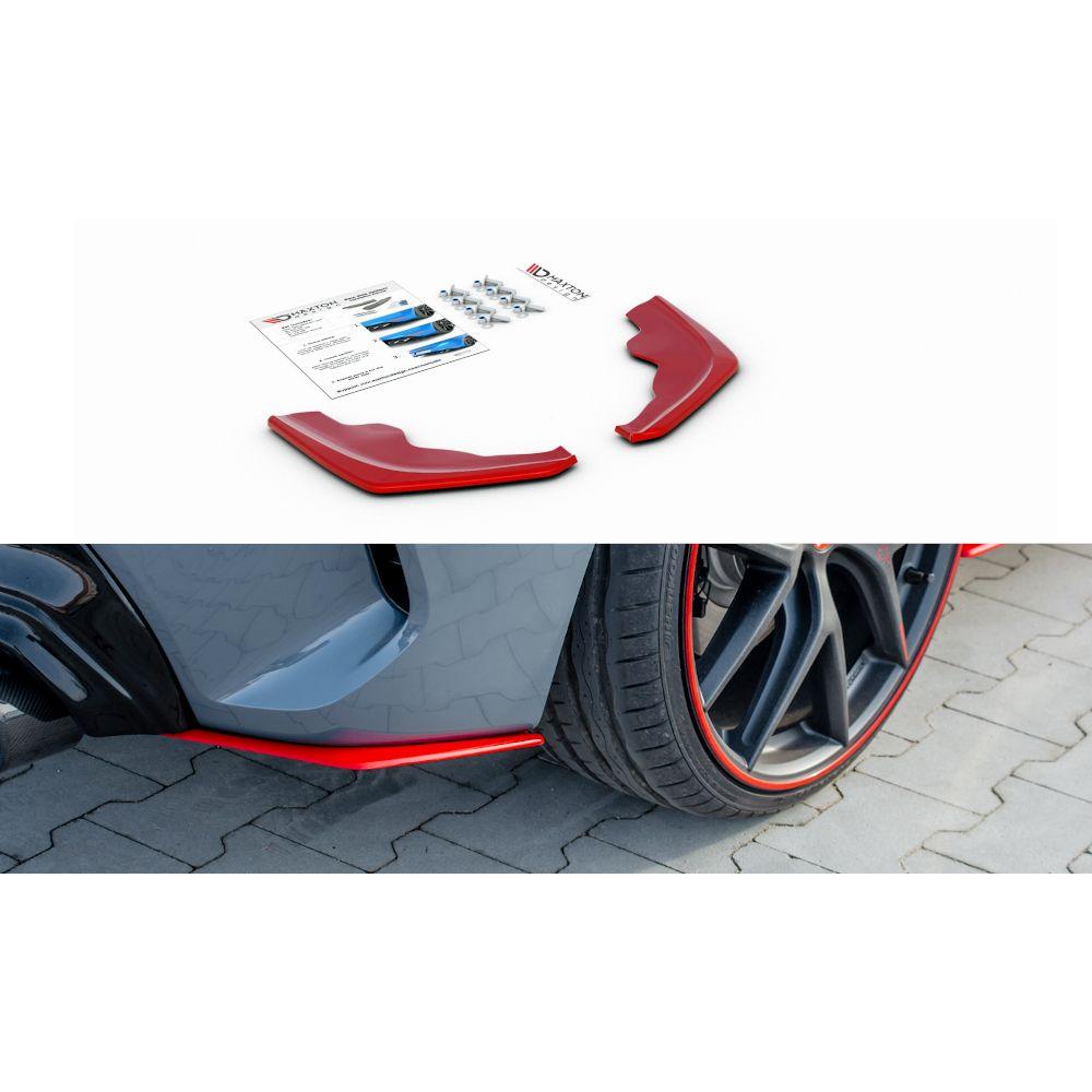 Side rear diffuser extension V.2 for BMW 1 Series F40 M package from Maxton Design 