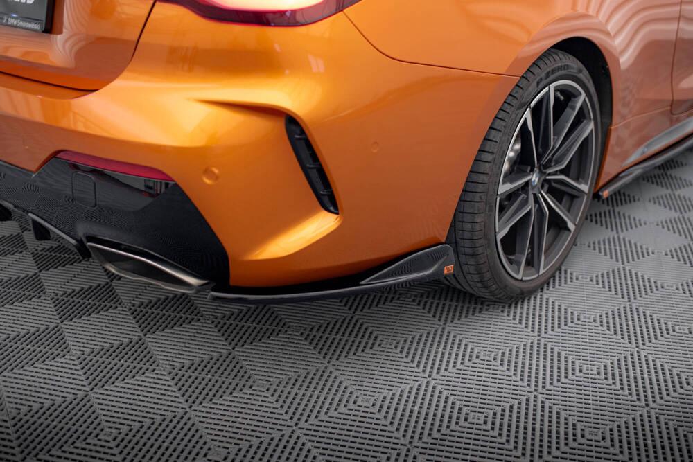 Seitliche Heck Diffusor Erweiterung V.2 für BMW 4er G22 M440i von Maxton Design