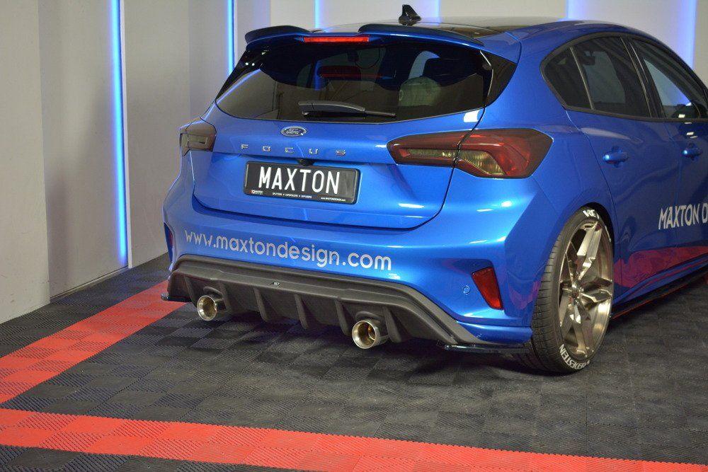 Seitliche Heck Diffusor Erweiterung V.2 für Ford Focus ST-Line MK4 von Maxton Design