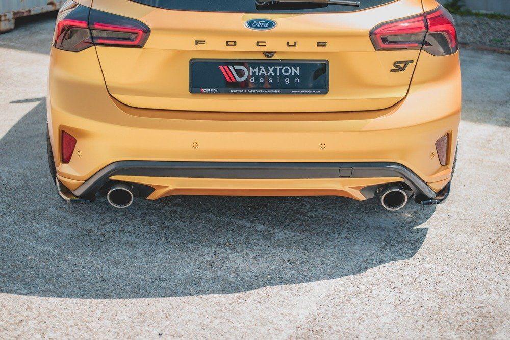 Seitliche Heck Diffusor Erweiterung V.2 für Ford Focus ST MK4 von Maxton Design