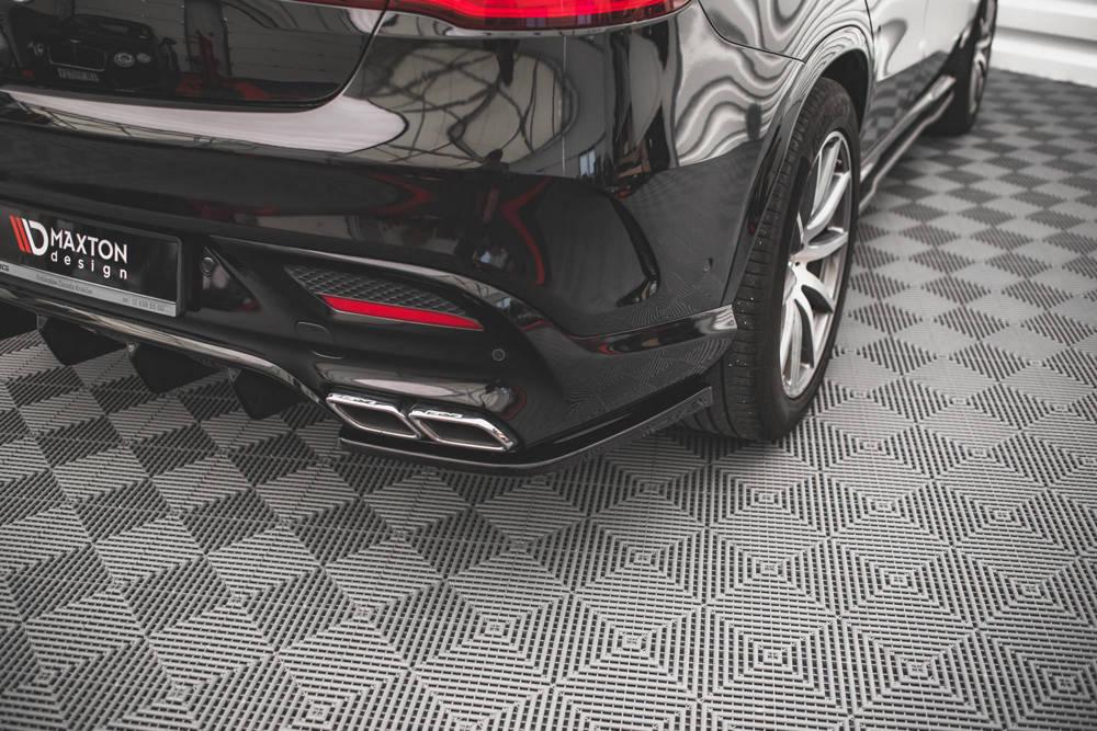 Seitliche Heck Diffusor Erweiterung V.2 für Mercedes-Benz GLE Coupe 63AMG C292 von Maxton Design