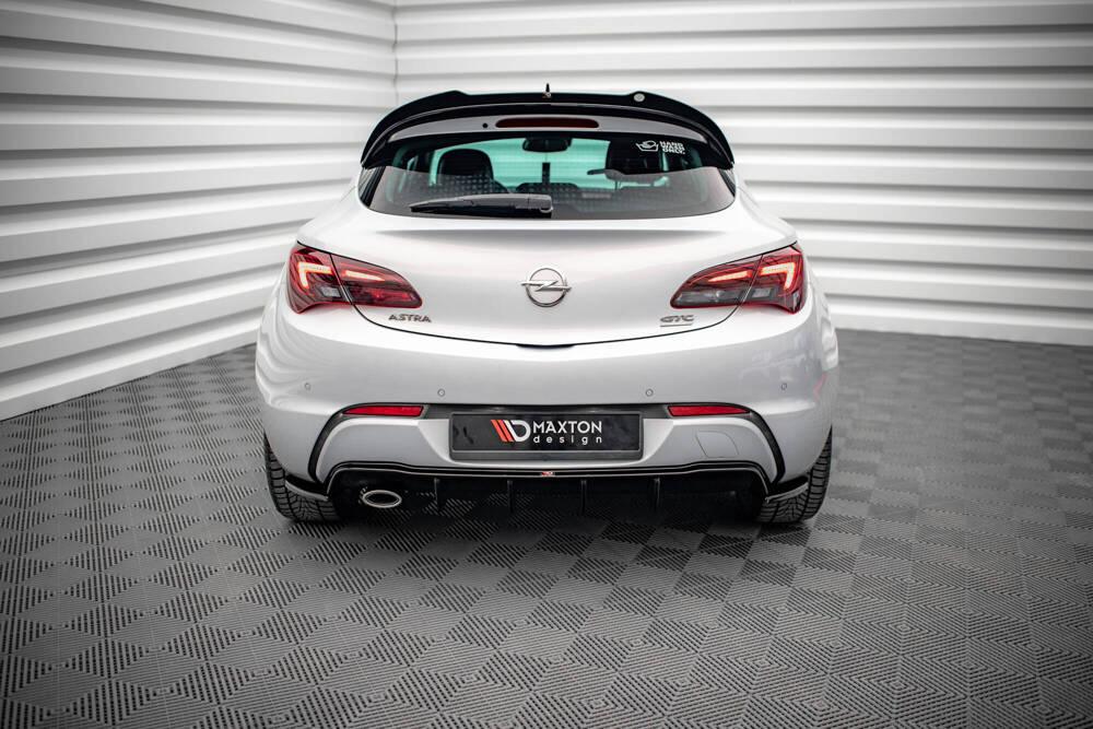 Seitliche Heck Diffusor Erweiterung V.2 für Opel Astra J GTC OPC-Line von Maxton Design