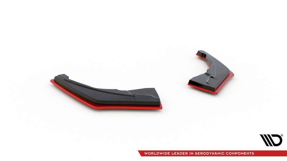 Seitliche Heck Diffusor Erweiterung V.2 für Renault Megane RS MK4 von Maxton Design