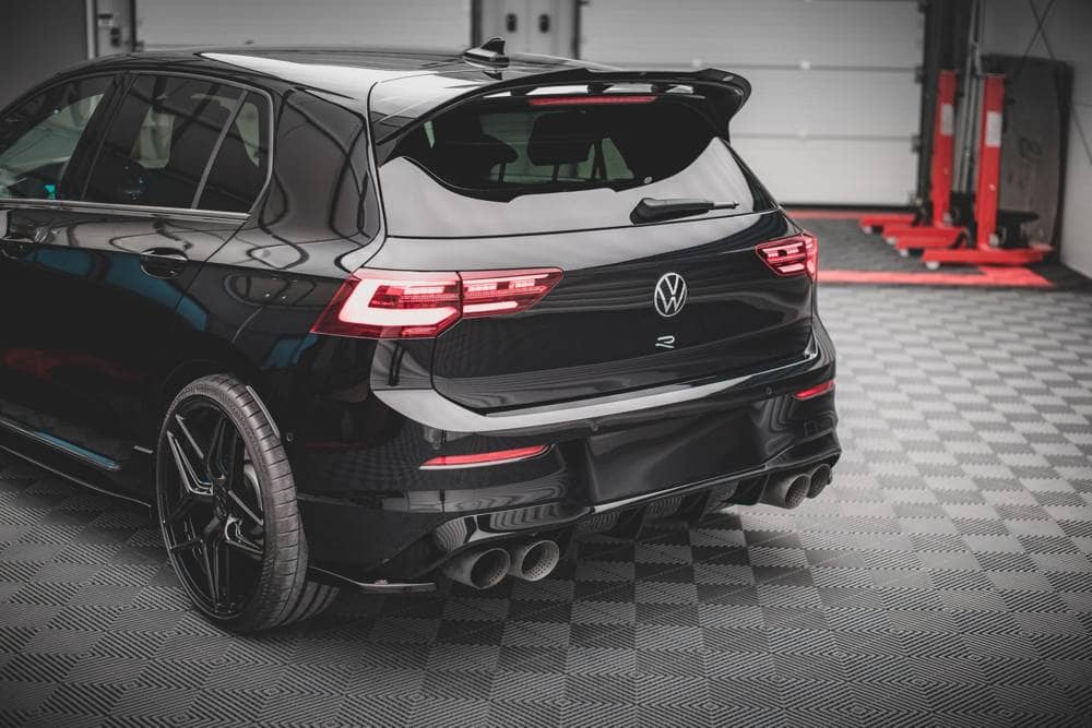 Seitliche Heck Diffusor Erweiterung V.2 für VW Golf R MK8 von Maxton Design