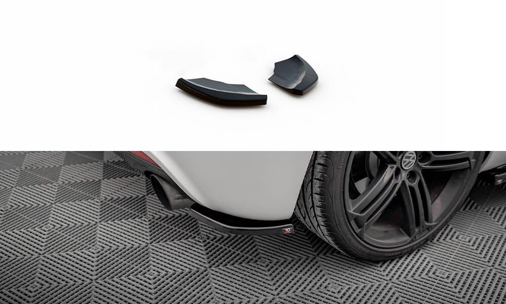 Seitliche Heck Diffusor Erweiterung Street Pro mit Flaps für Mercedes-Benz CLA 45AMG Aero C117 Facelift von Maxton Design