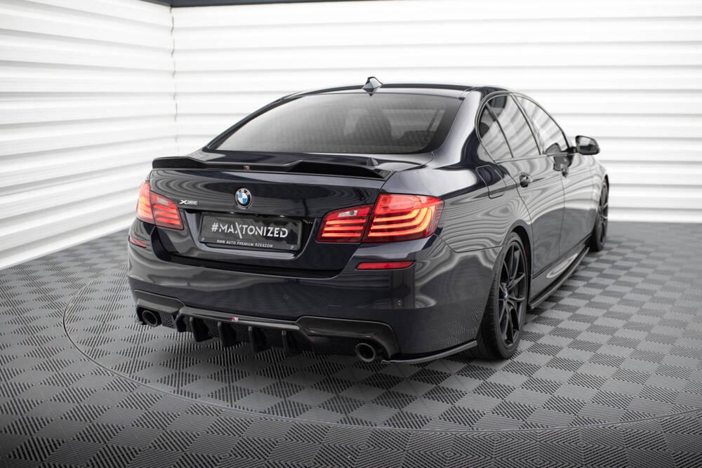 Seitliche Heck Diffusor Erweiterung V.3 für BMW 5 M-Paket F10 von Maxton Design